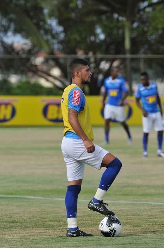 Imagens do treino do Cruzeiro nesta tera-feira na Toca da Raposa II