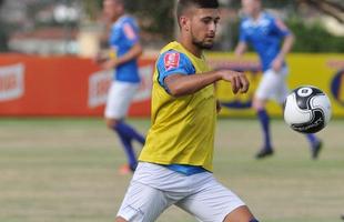 Imagens do treino do Cruzeiro nesta tera-feira na Toca da Raposa II