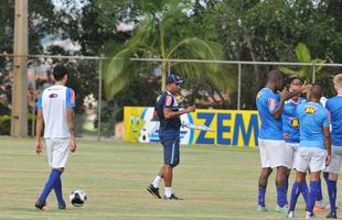 Imagens do treino do Cruzeiro nesta tera-feira na Toca da Raposa II