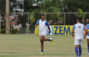 Imagens do treino do Cruzeiro nesta tera-feira na Toca da Raposa II