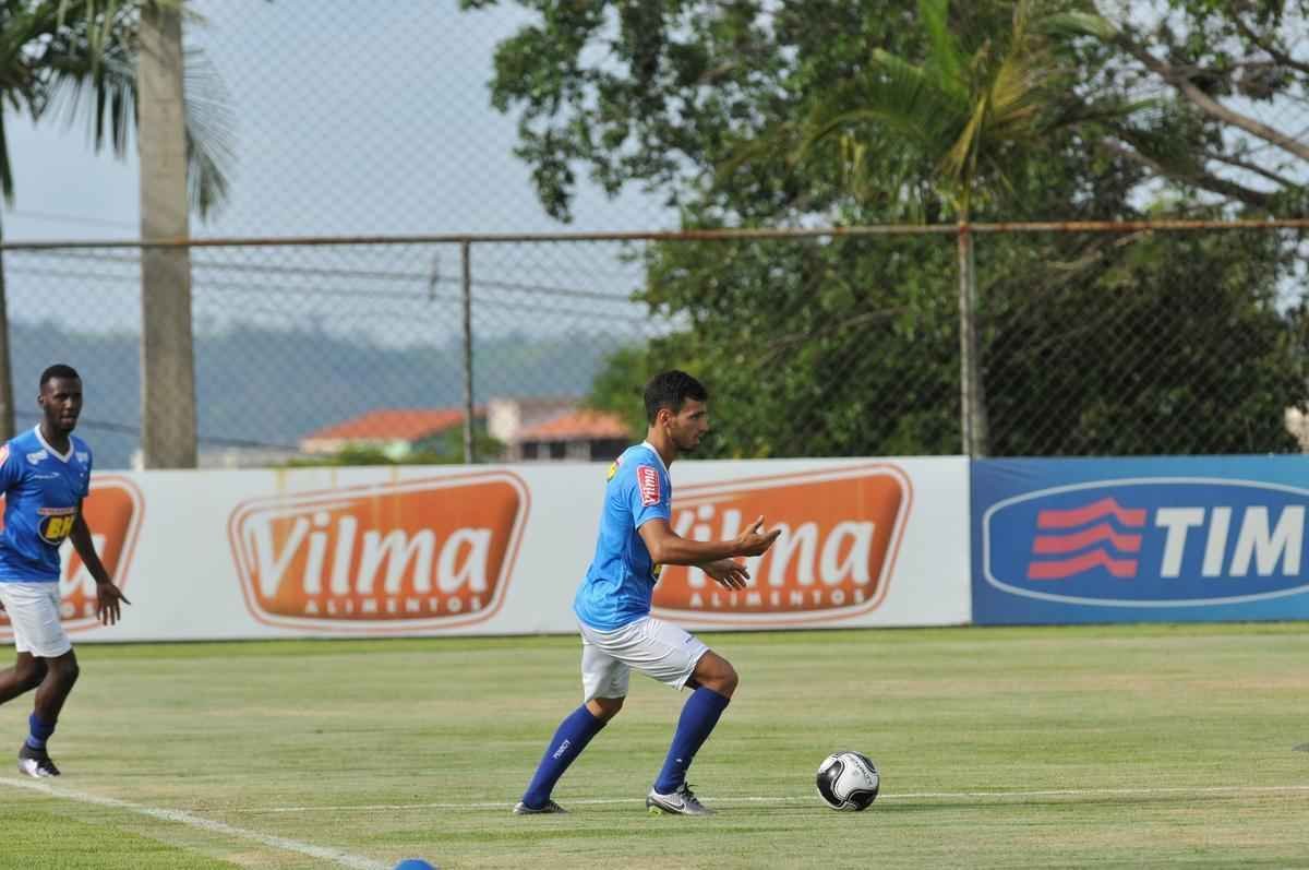 Imagens do treino do Cruzeiro nesta tera-feira na Toca da Raposa II
