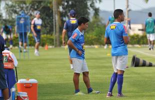 Imagens do treino do Cruzeiro nesta tera-feira na Toca da Raposa II