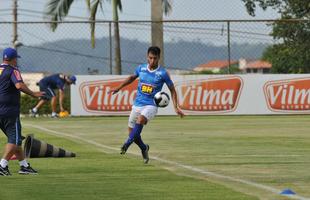 Imagens do treino do Cruzeiro nesta tera-feira na Toca da Raposa II