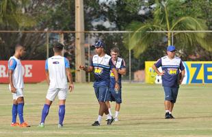 Imagens do treino do Cruzeiro nesta tera-feira na Toca da Raposa II