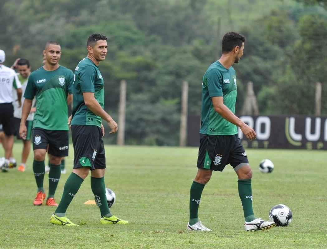 Confira as fotos do treino do América desta sexta-feira