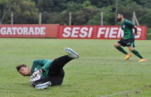 Confira as fotos do treino do Amrica desta sexta-feira