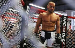 Treino aberto do UFC em Boston - Eddie Alvarez em ao