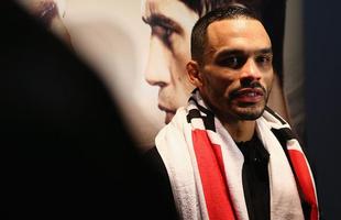 Treino aberto do UFC em Boston - Rob Font em entrevista aps atividade