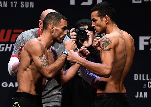 Pesagem do UFC Fight Night 81 - Rob Font e Joey Gomez
