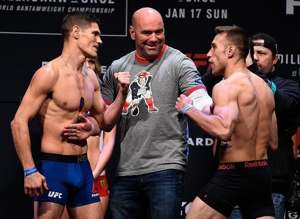 Pesagem do UFC Fight Night 81 -Charles Rosa e Kyle Bochniak 