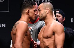 Pesagem do UFC Fight Night 81 - Encarada tensa entre Anthony Pettis e Eddie Alvarez