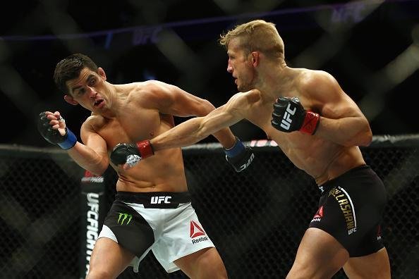Em luta emocionante e bastante equilibrada, Dominick Cruz supera TJ Dillashaw por deciso dividida dos juzes e recupera cinturo do peso galo do UFC