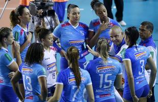 Equipes se enfrentaram em jogo vlido pela 5 rodada do returno da Superliga Feminina de Vlei