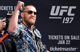 Coletiva do UFC 196 em Las Vegas - McGregor mexe com os fs aps entrevistas