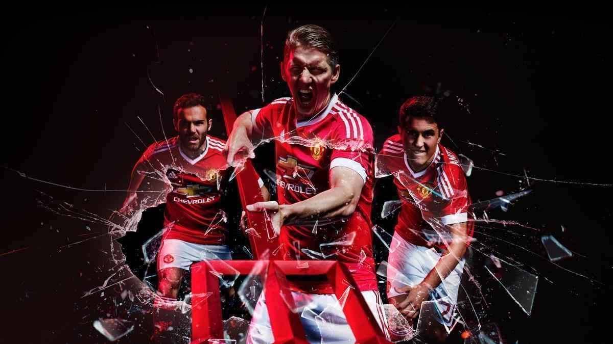 2 lugar: camiseta titular do Manchester United (temporada 2015/16)