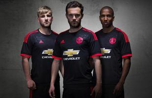 5 lugar: terceira camiseta do Manchester United (temporada 2015/16)