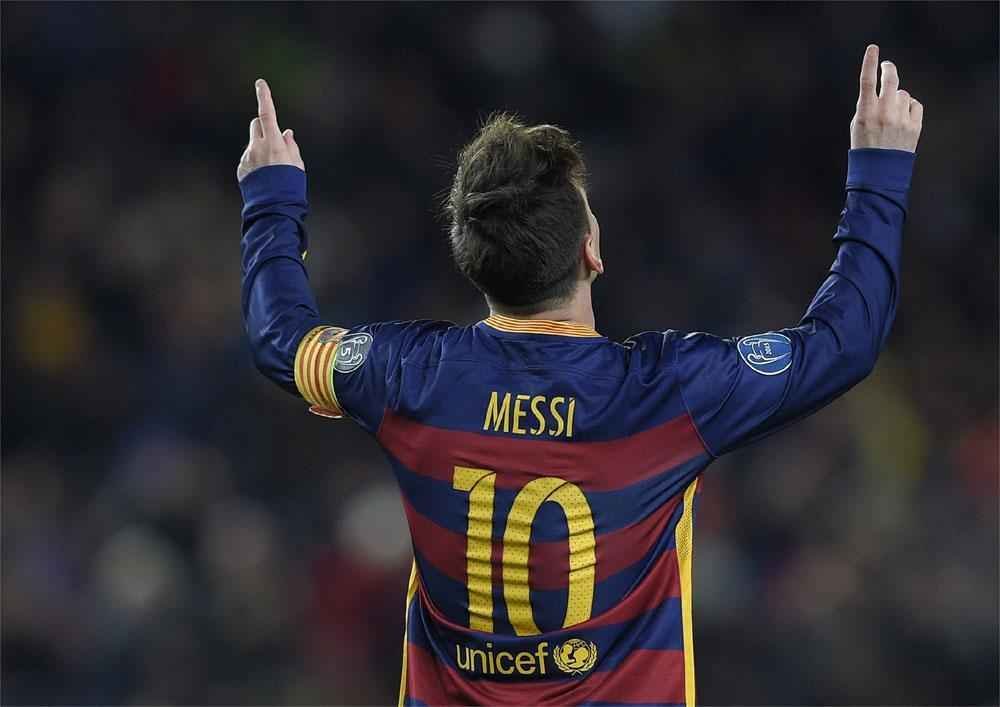 1 lugar: Lionel Messi (Barcelona)