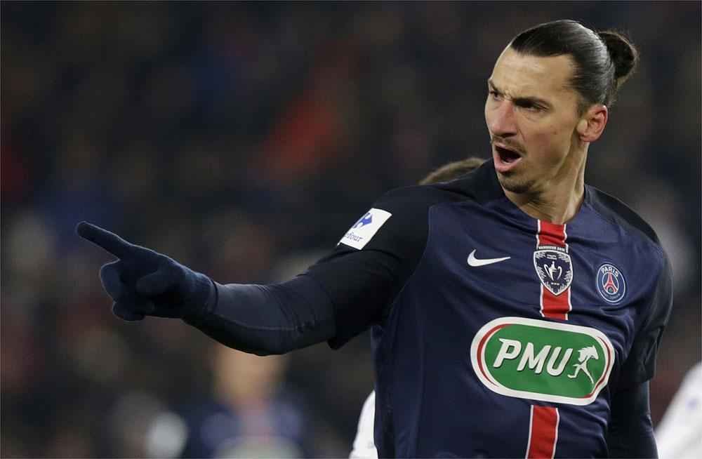 6 lugar: Zlatan Ibrahimovic (PSG)