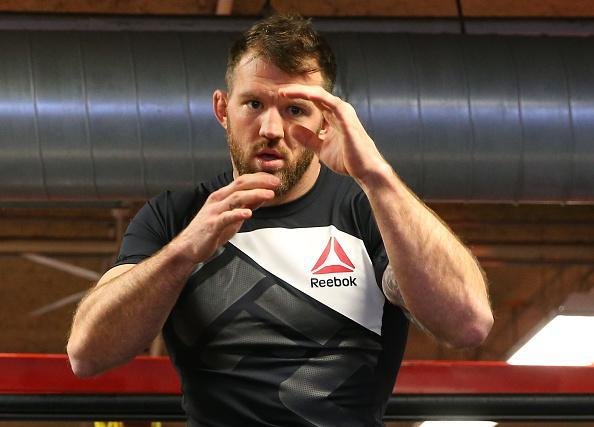 Treino aberto do UFC on Fox 18 - Ryan Bader faz 'sombra' na atividade