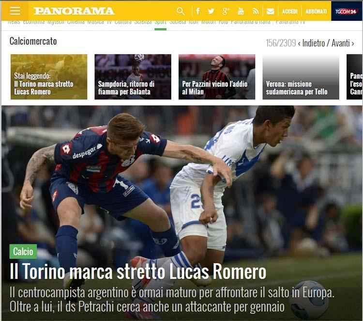 Torino tambm sondou as condies para contratar Romero