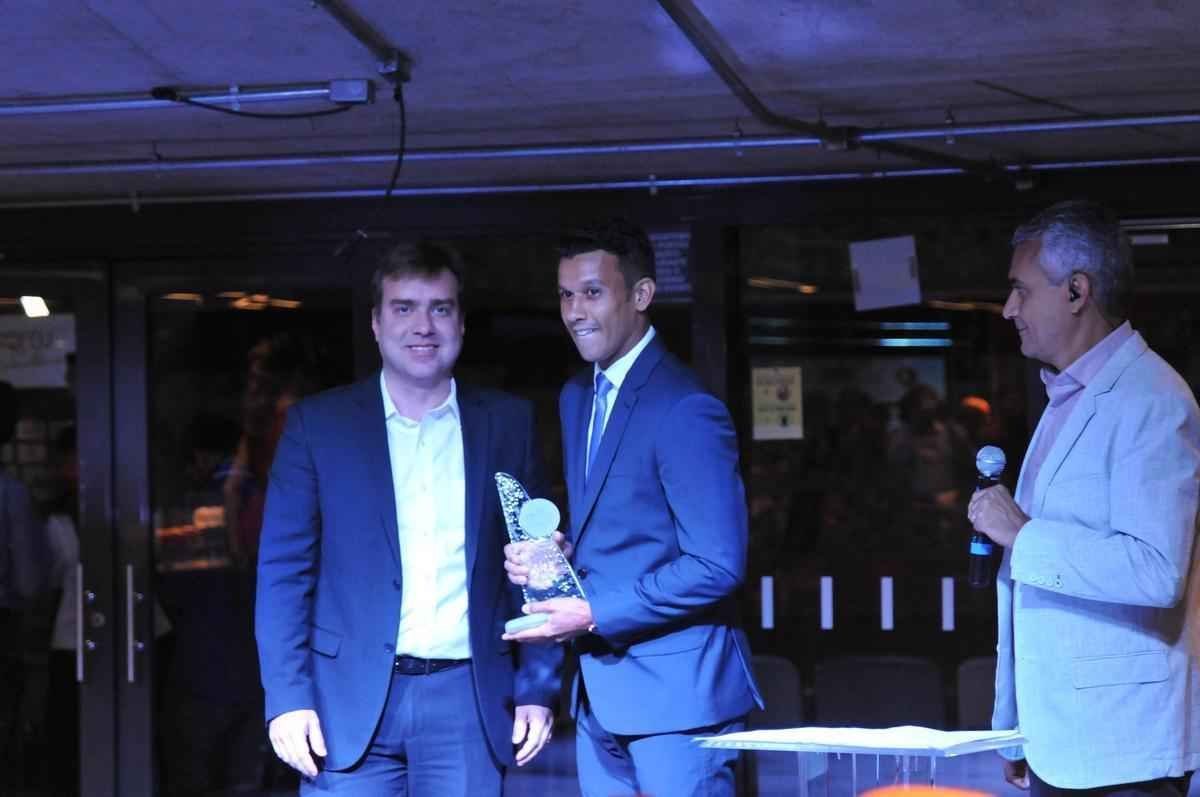 Imagens da cerimnia do Trofu Tel Santana