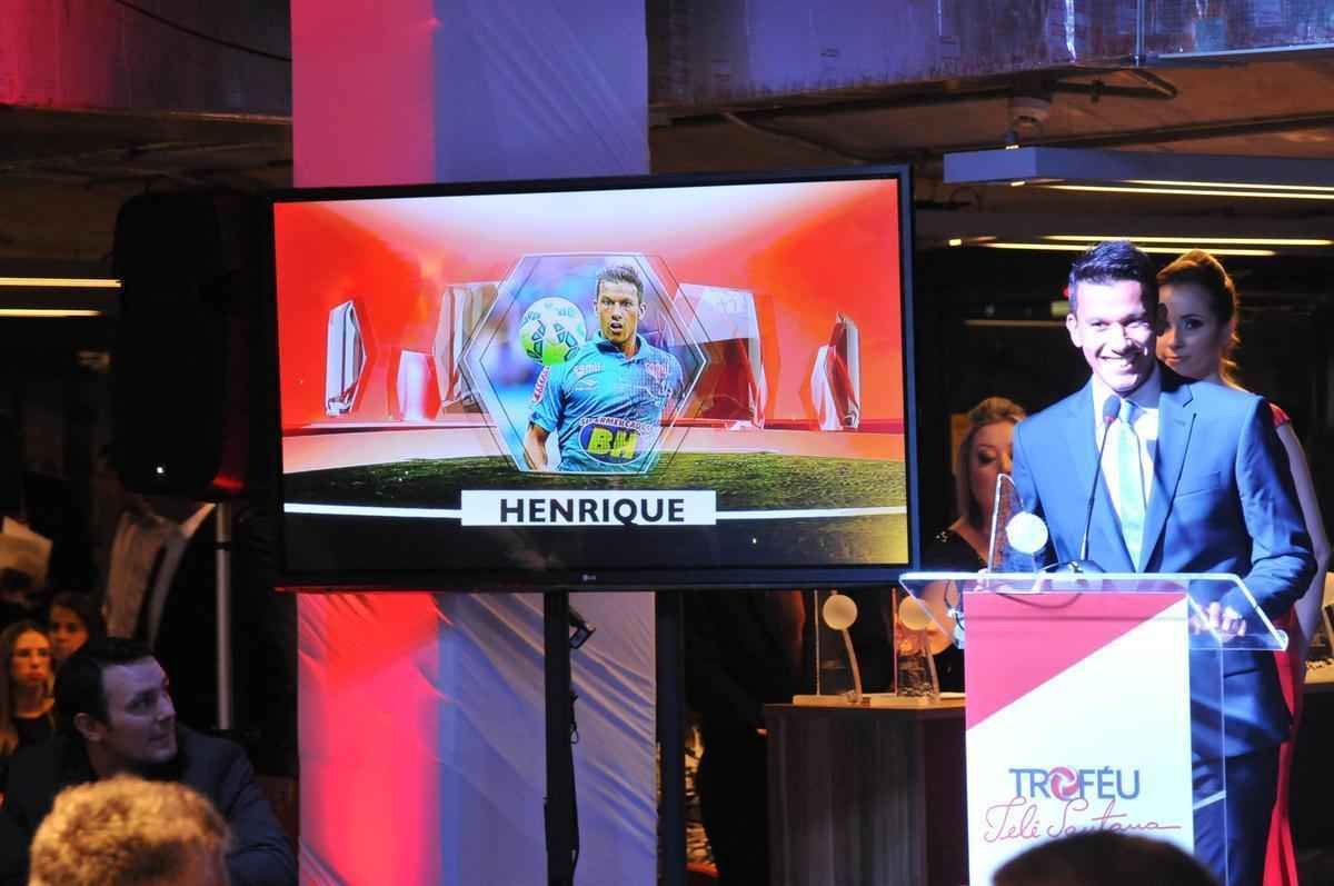 Imagens da cerimnia do Trofu Tel Santana