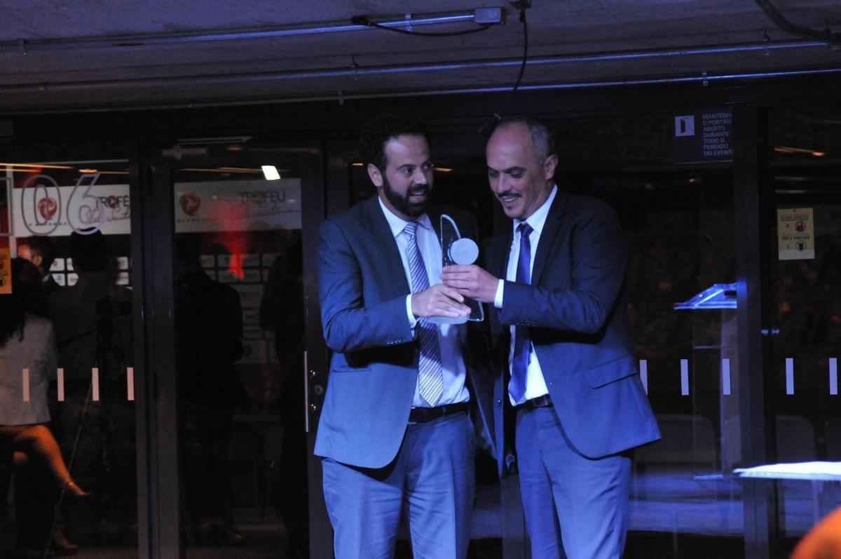 Imagens da cerimnia do Trofu Tel Santana