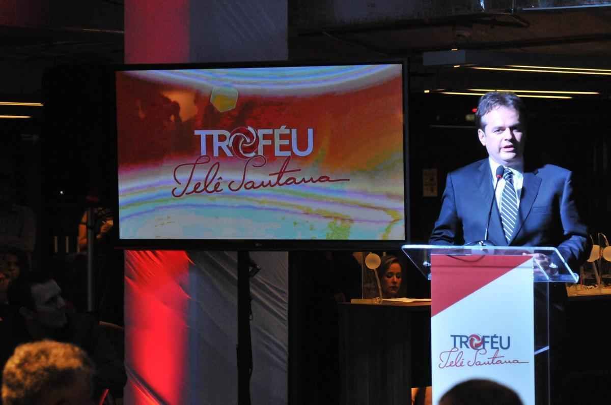 Imagens da cerimnia do Trofu Tel Santana