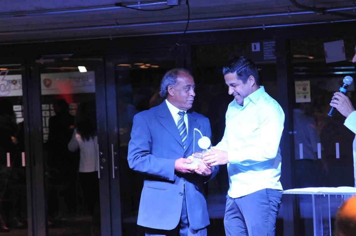 Imagens da cerimnia do Trofu Tel Santana