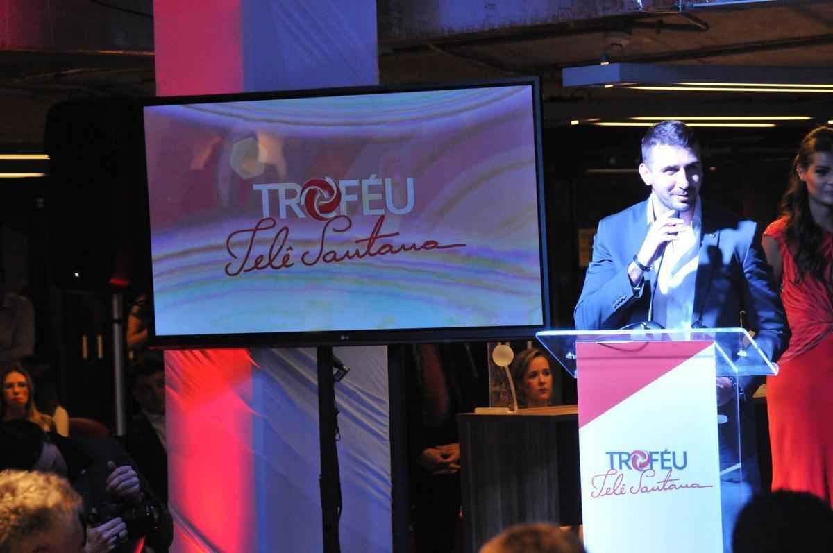 Imagens da cerimnia do Trofu Tel Santana