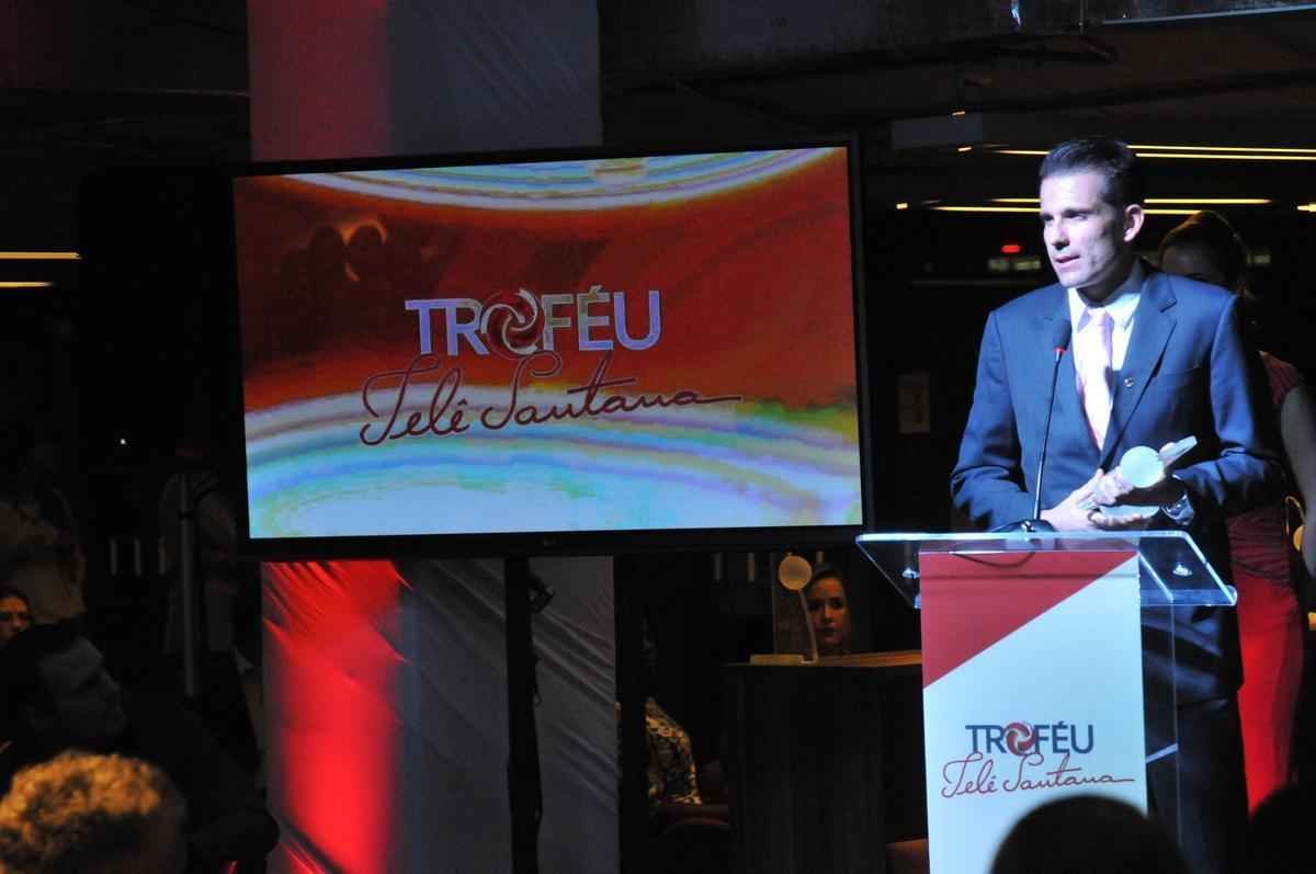 Imagens da cerimnia do Trofu Tel Santana