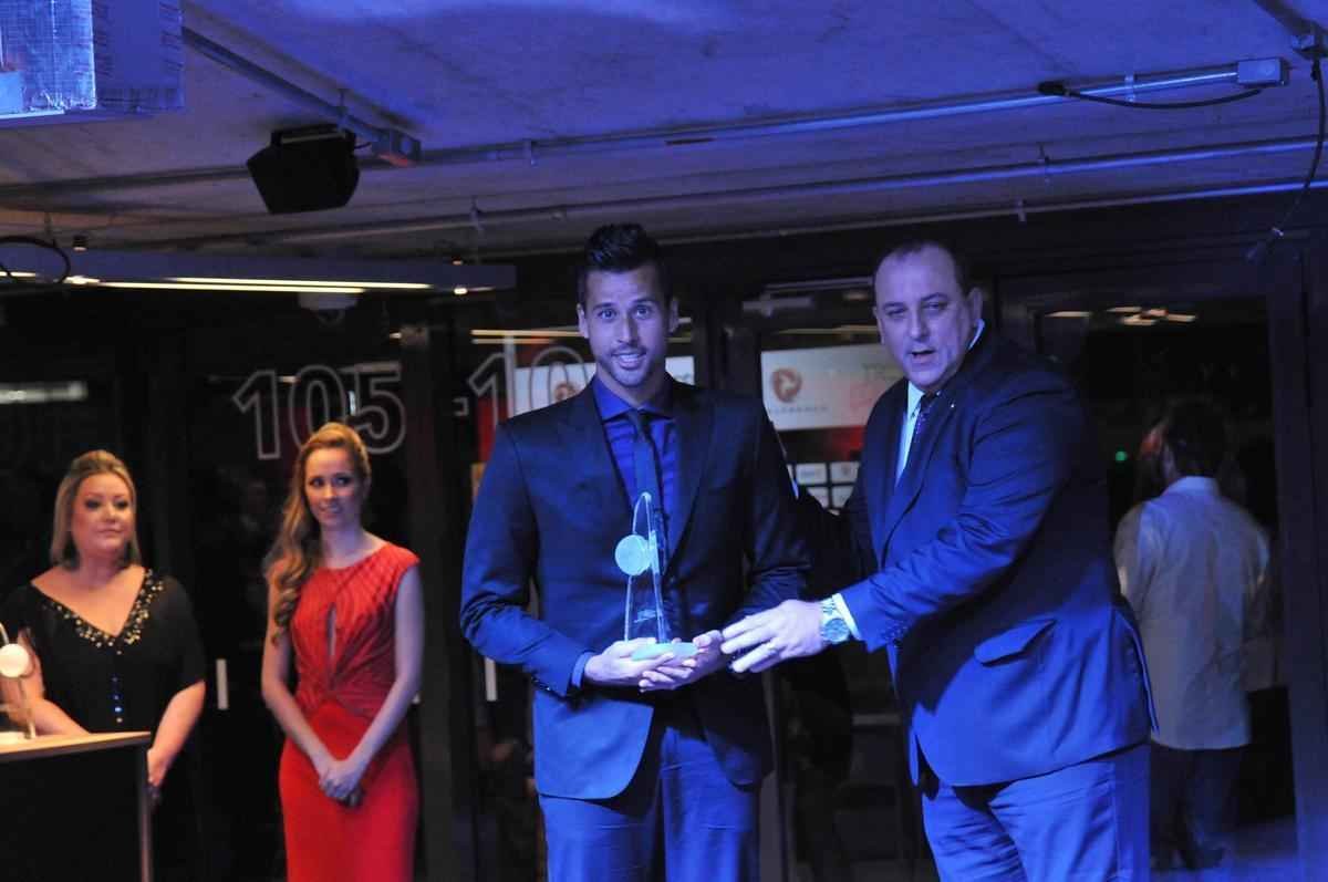 Imagens da cerimnia do Trofu Tel Santana