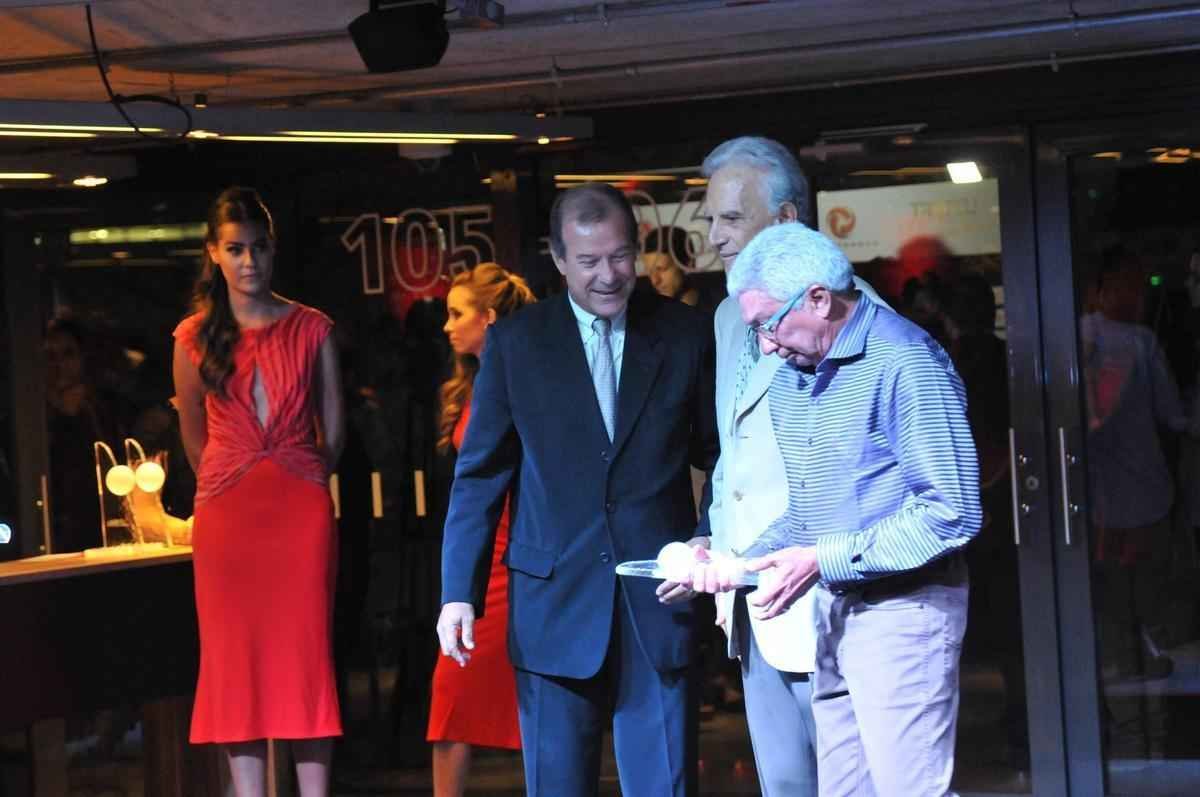 Imagens da cerimnia do Trofu Tel Santana