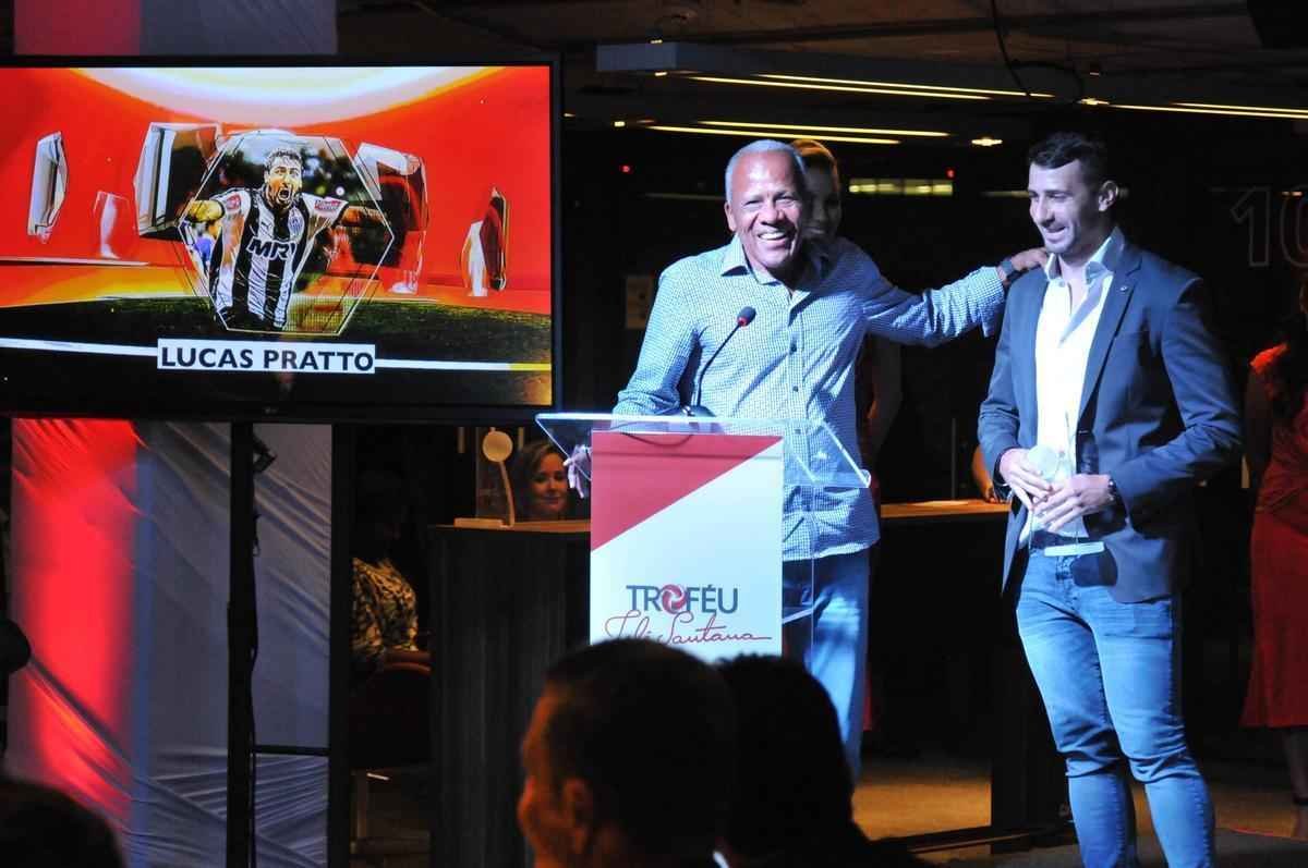 Imagens da cerimnia do Trofu Tel Santana