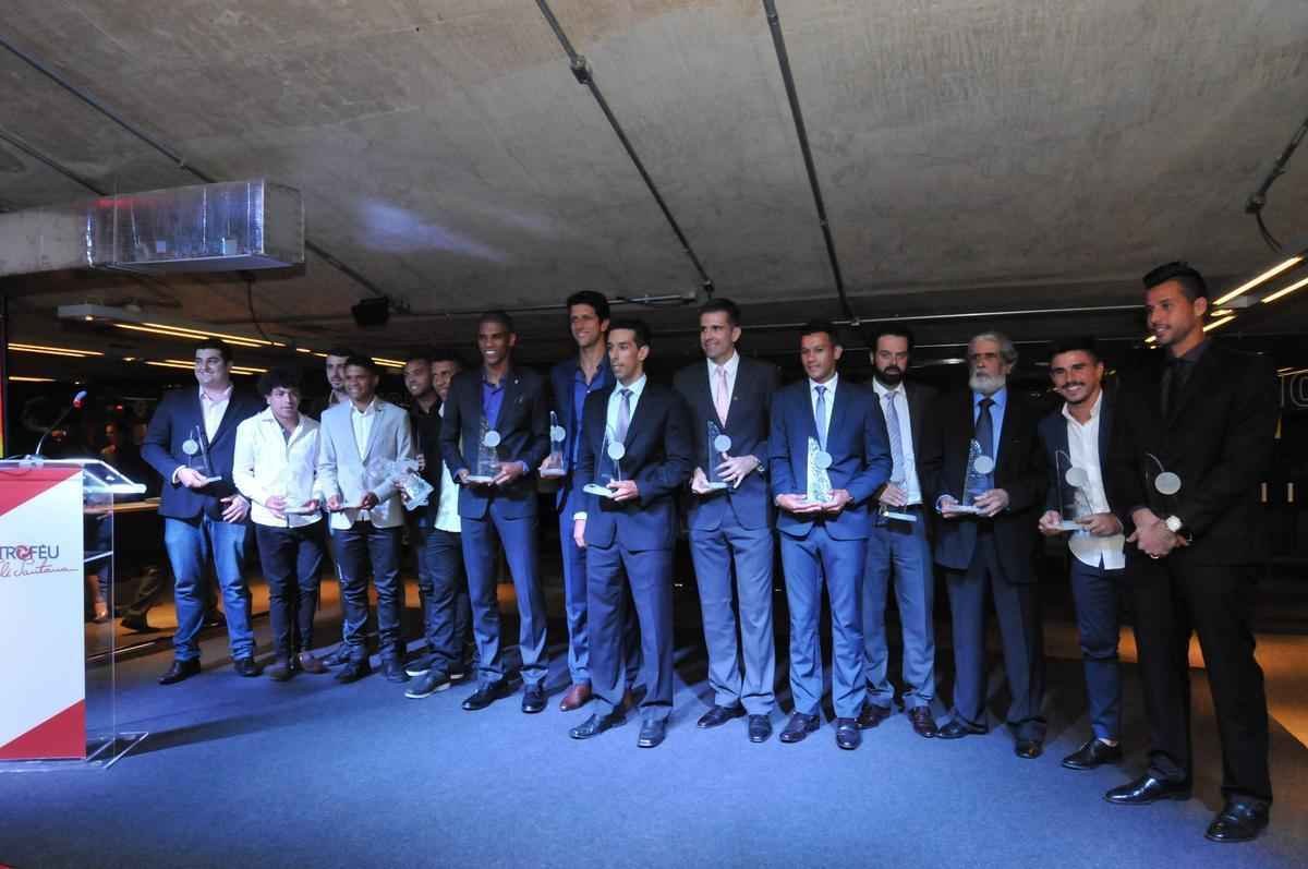 Imagens da cerimnia do Trofu Tel Santana