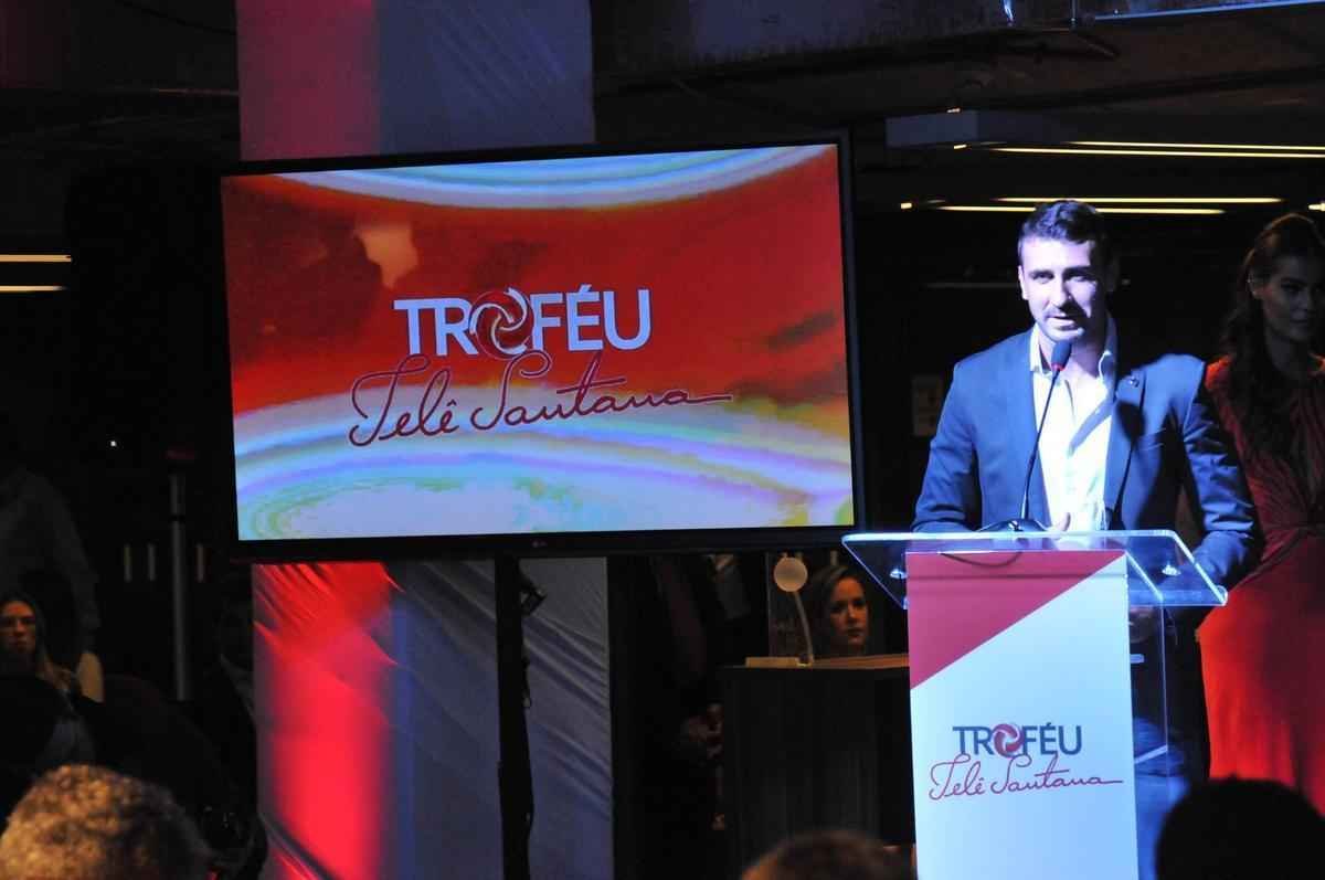 Imagens da cerimnia do Trofu Tel Santana