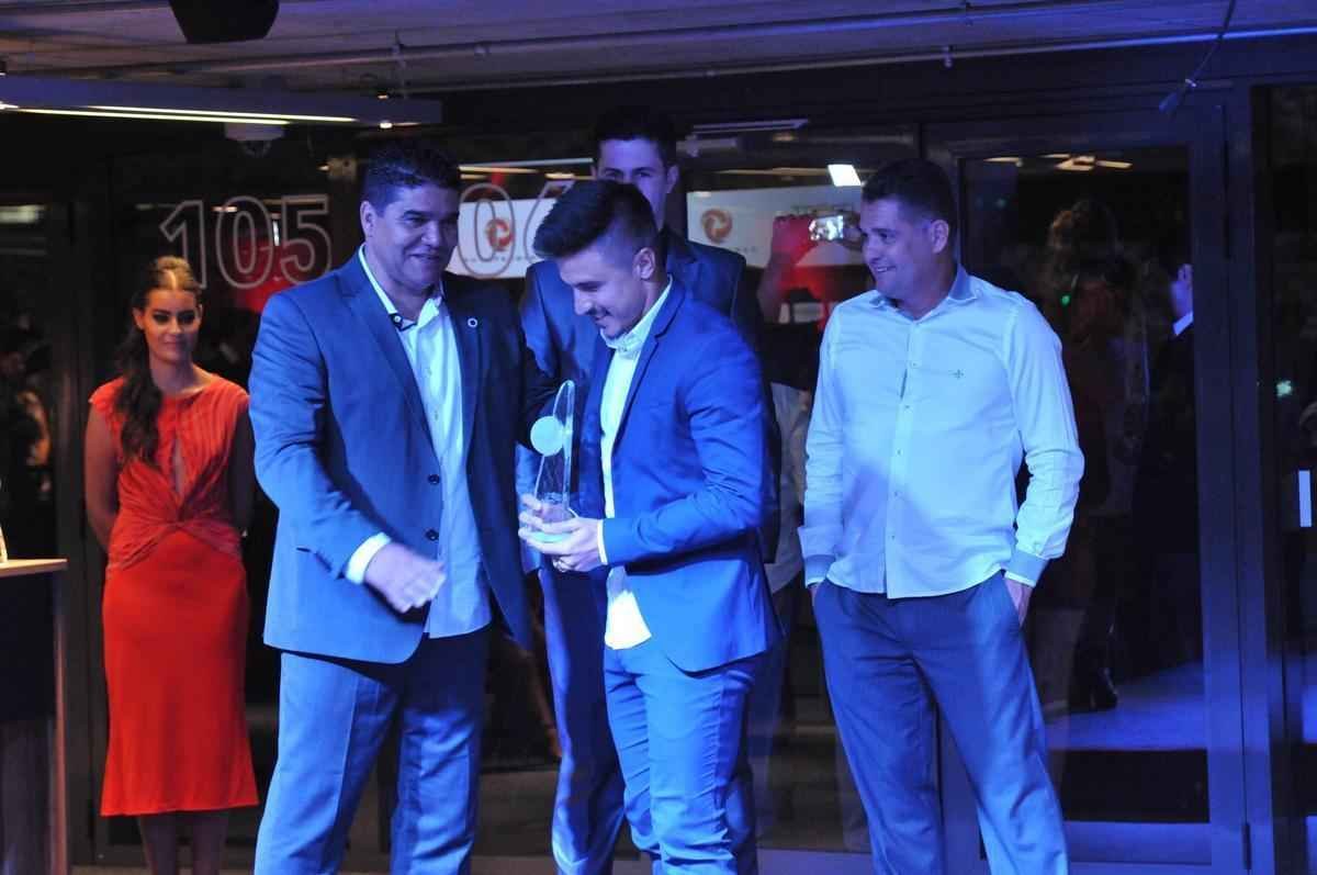 Imagens da cerimnia do Trofu Tel Santana