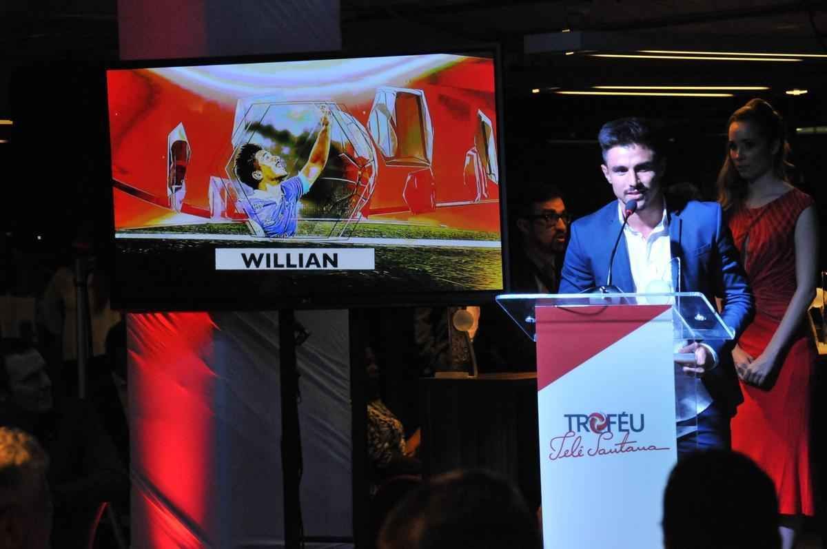 Imagens da cerimnia do Trofu Tel Santana
