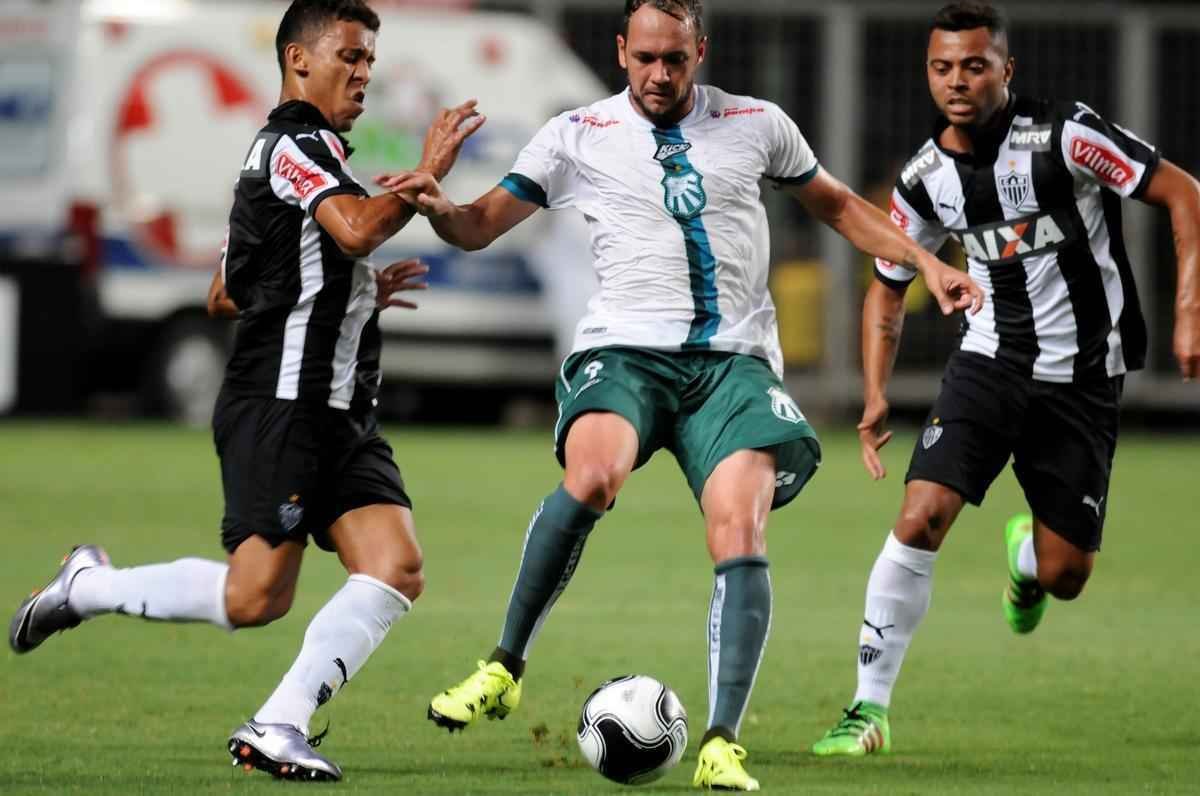 Imagens do jogo entre Atltico e Caldense, vlido pela 2 rodada do Campeonato Mineiro
