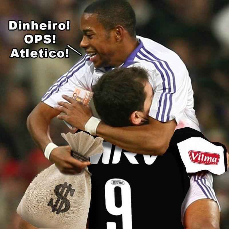 Memes da contratao de Robinho pelo Atltico