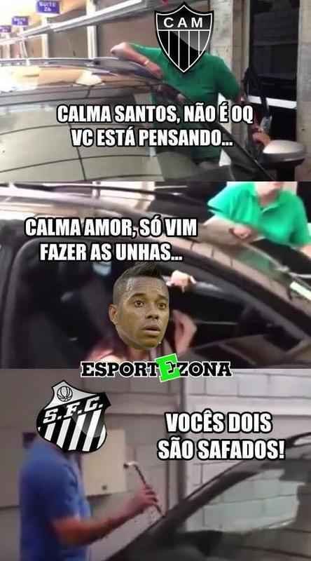Memes da contratao de Robinho pelo Atltico