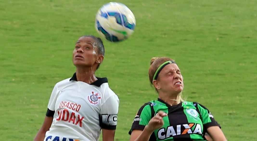 Fotos da derrota do Amrica no Brasileiro Feminino