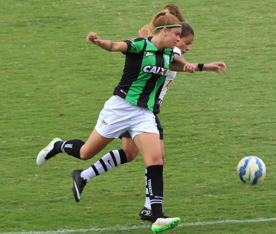 Fotos da derrota do Amrica no Brasileiro Feminino