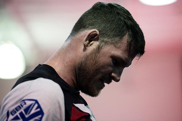 Protagonistas do evento, Anderson Silva e Michael Michael Bisping participaram de treino aberto para promover o UFC em Londres 