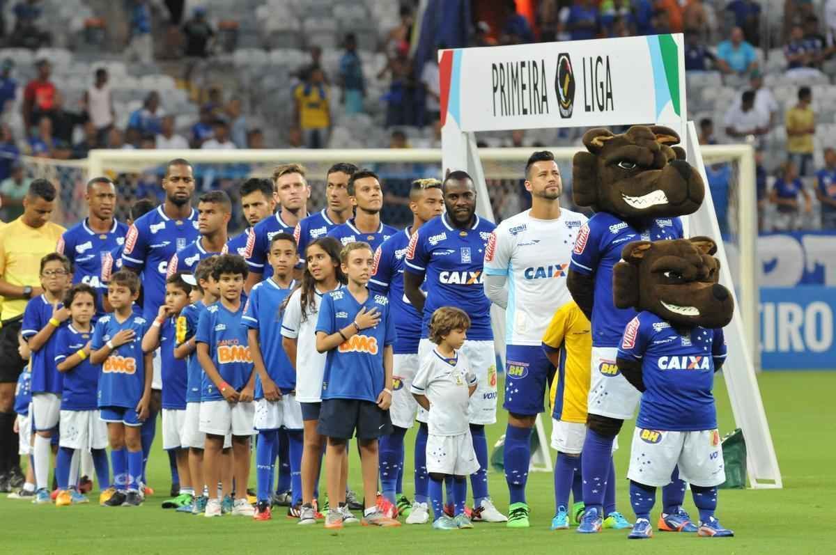 Imagens do jogo entre Cruzeiro e Fluminense, pela 2 rodada da Copa da Primeira Liga