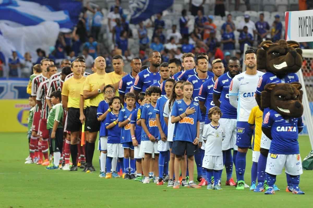 Imagens do jogo entre Cruzeiro e Fluminense, pela 2 rodada da Copa da Primeira Liga