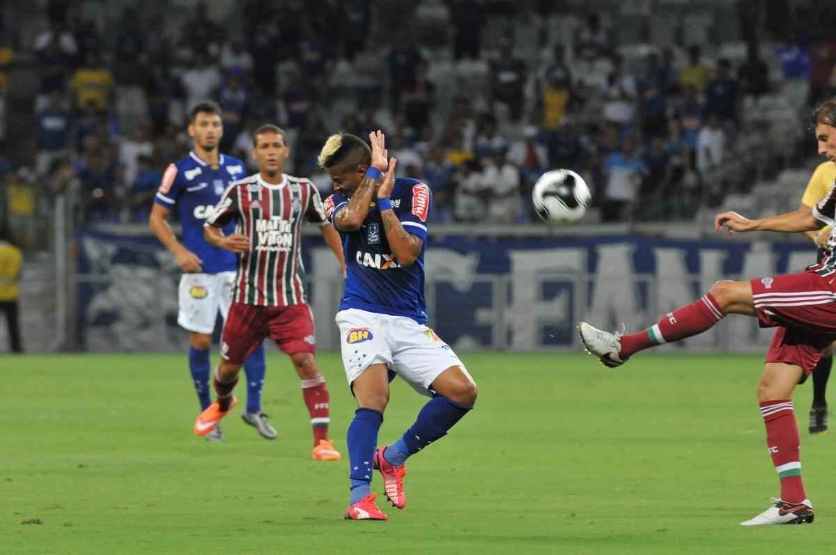 Imagens do jogo entre Cruzeiro e Fluminense, pela 2 rodada da Copa da Primeira Liga