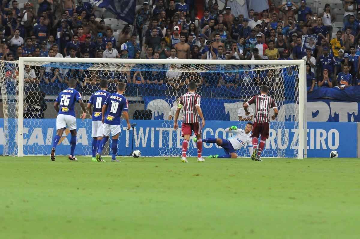 Imagens do jogo entre Cruzeiro e Fluminense, pela 2 rodada da Copa da Primeira Liga