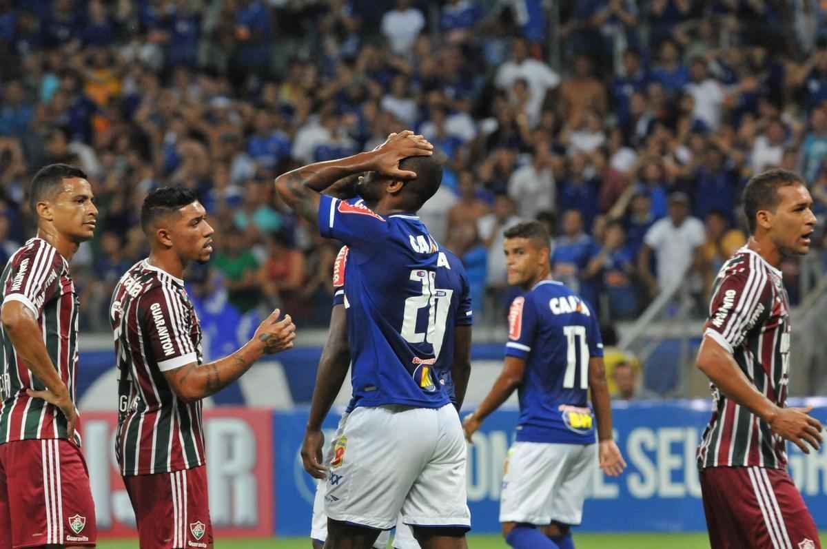 Imagens do jogo entre Cruzeiro e Fluminense, pela 2 rodada da Copa da Primeira Liga