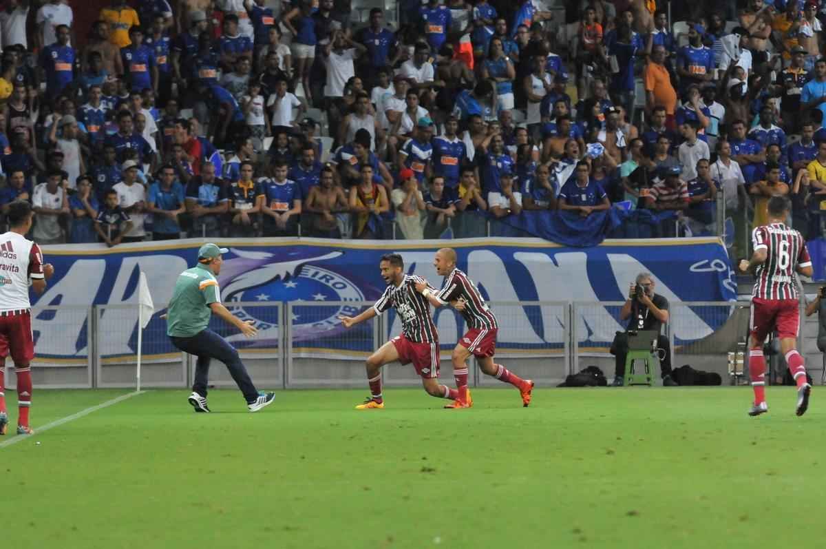 Imagens do jogo entre Cruzeiro e Fluminense, pela 2 rodada da Copa da Primeira Liga